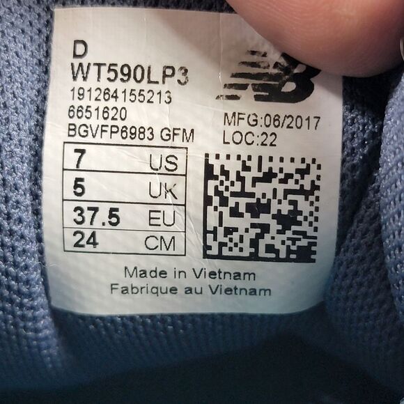 New Balance 590 V3 speed ride all terrain shoe Womens 7 - Picture 8 of 9